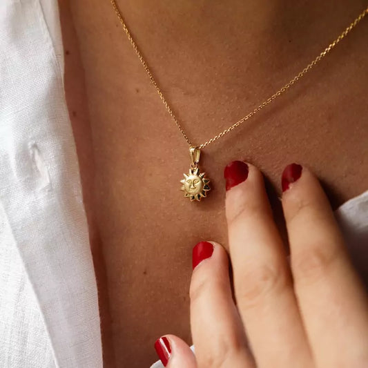 Colgante Sol Oro 18K Laurentius