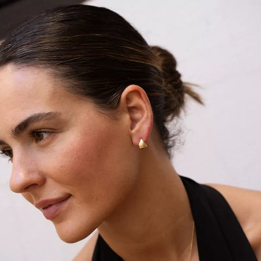 Pendientes Oro 18K Ribella