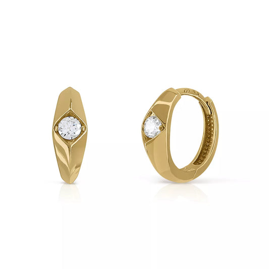 Pendientes Aro Oro 18K Aelia