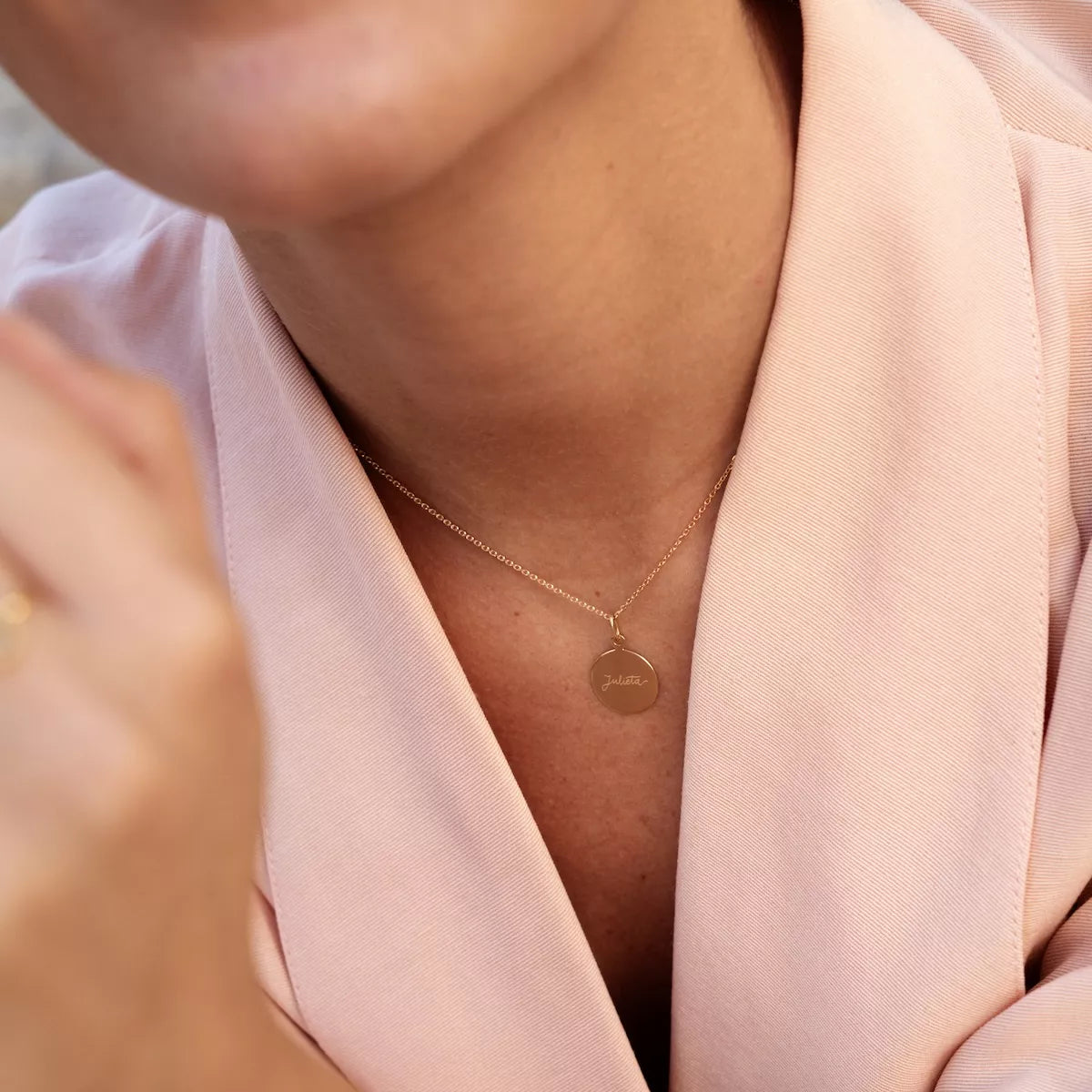 Medalla Oro 18K Personalizable