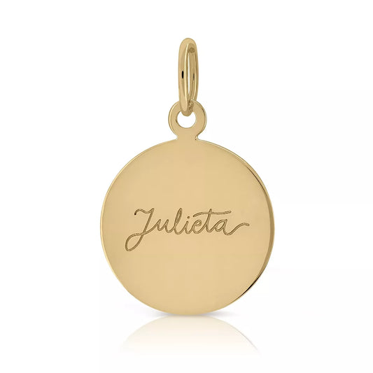 Medalla Oro 18K Personalizable