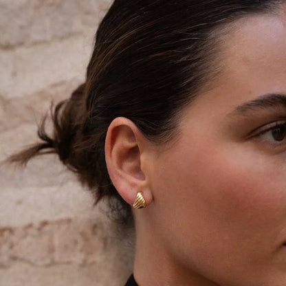 Pendientes Oro 18K Ribella