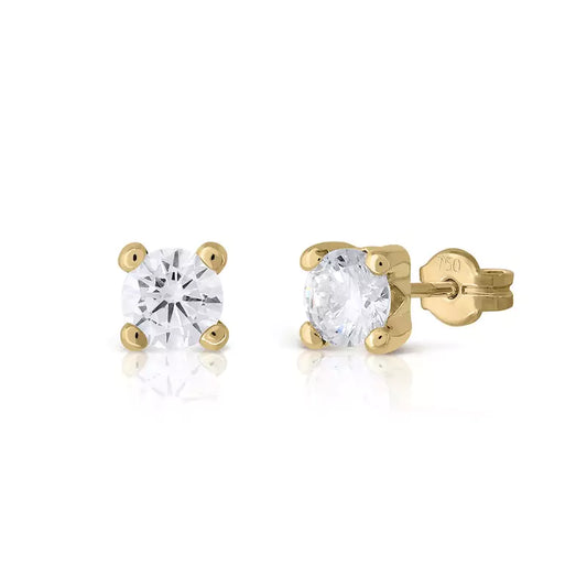 Pendientes Garra Zirconita