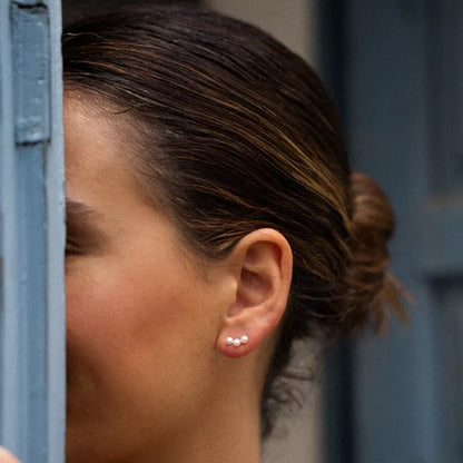 Pendientes Oro 18K Trinita