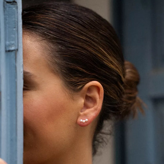 Pendientes Oro 18K Trinita