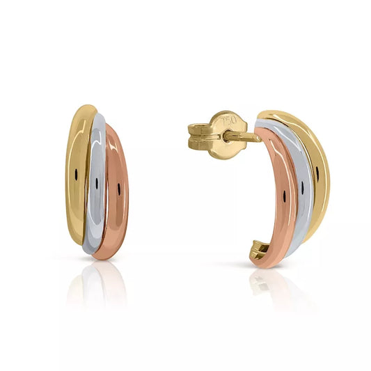 Pendientes Oro 18K Trinity