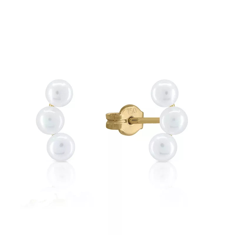 Pendientes Oro 18K Trinita